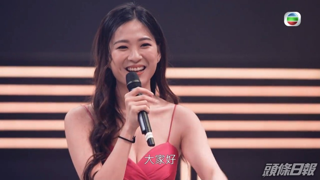 除低吹氣肥妹裝的陳懿德令人眼前一亮。